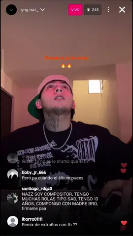 Una rogadita nomás pa la racha🔥🔥😫 . #paratii #videoviral  #yngnaz #laenelaaylazeta🥷🏻🎒  #paratii  #fouryou #sierreño #nazteño   #envivo  #racha #palaracha 