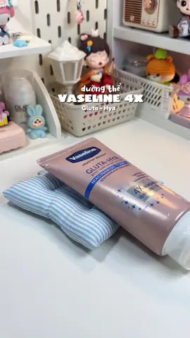 Dưỡng thể Vaseline Gluta-Hya giúp tăng hiểu quả dưỡng sáng, cấp ẩm da 🪸🪸 #vaseline4x #Vaseline #duongthevaseline #skincarekhoahoc #glutahya 