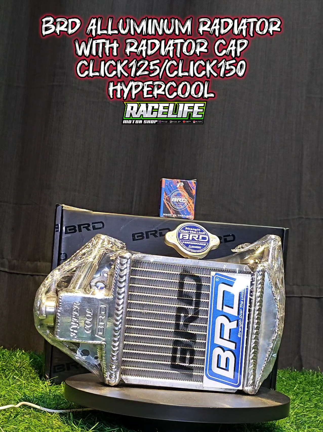 BRD ALLUMINUM RADIATOR AEROX V2/ NMAX V2 [SuperCool] BRD ALLUMINUM RADIATOR CLICK125/CLICK150 [HyperCool] Visit us:  Racelife Motorshop Jp Rizal St. Sta Barbara Baliwag Bulacan 3006 📍 https://maps.app.goo.gl/jroCDFX1jhrDynuJ6?g_st=ic ✅️Shipping Via LBC ✅️Toktok // Lalamove ✅️Gcash Payment ✅️Bank Transfer
