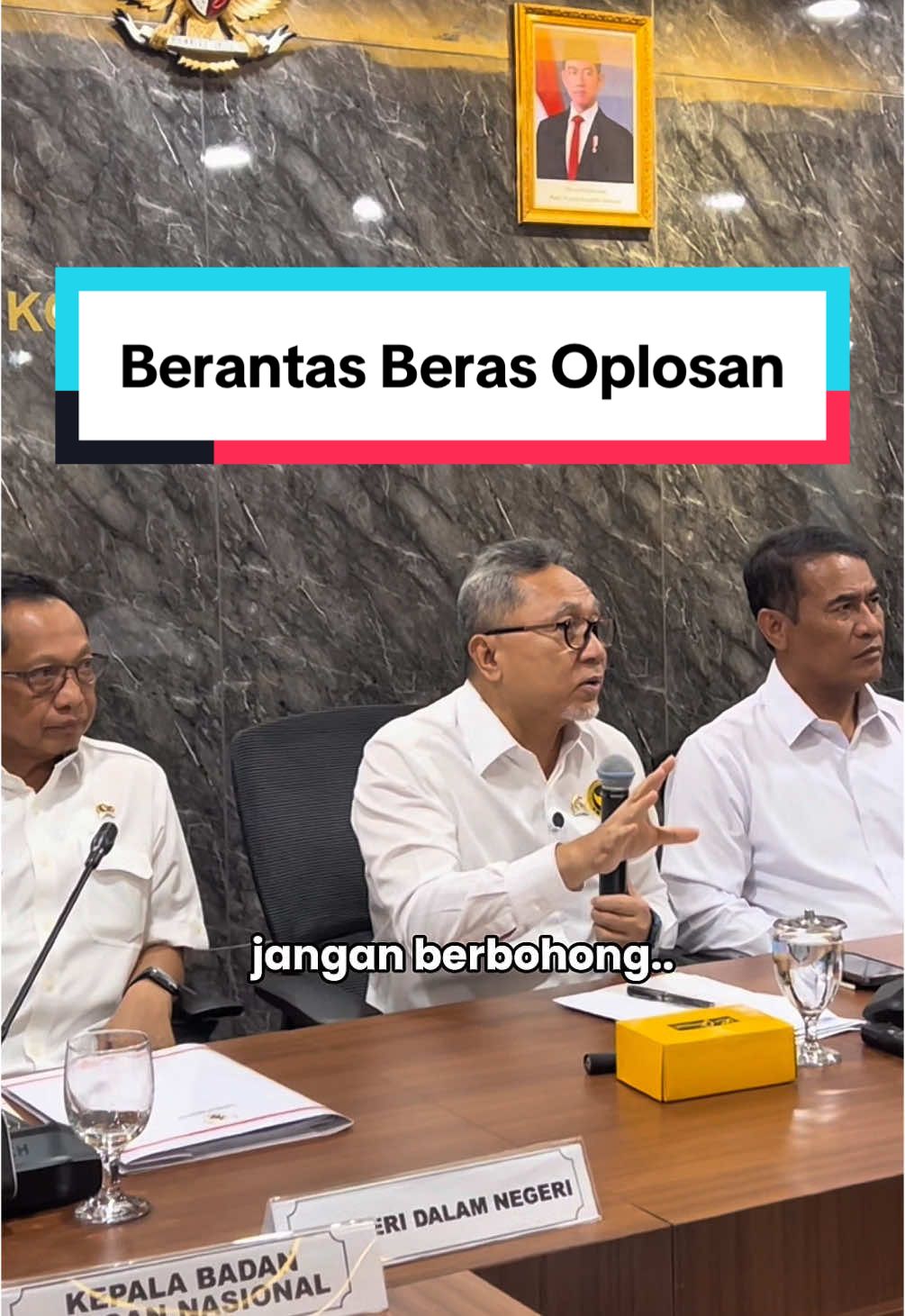 Langkah pemberantasan pedagang nakal, beras oplosan. #zulkiflihasan #zulhas #menkopangan #berasoplosan #bantupanganbanturakyat #prabowo