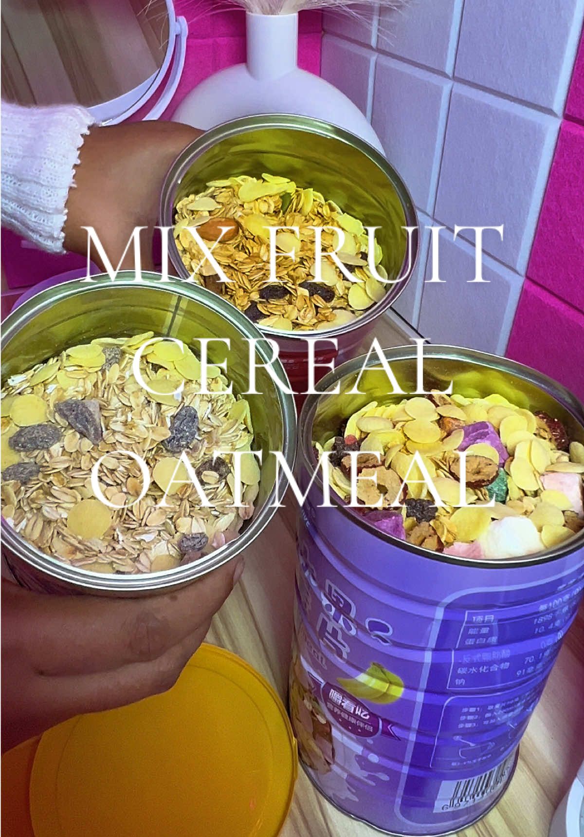 #mixedfruitoatmeal #buy1take2 #oatmeal #cerealoatmeal #Foodie #foryoupage 