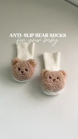 very cutesy socks for your baby🐻 #socks #bearsocks #MomsofTikTok #babiesoftiktok 
