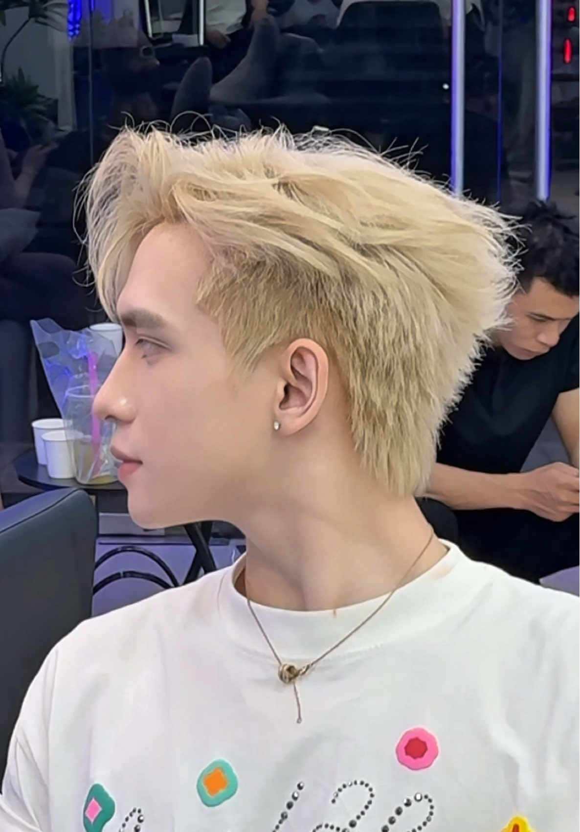 side part texture cho @Hong Anh đẹp trai vô cùng #haircut #tocdep #goclamdep #sidepart #gocsangtao #juoyhair #honganh 