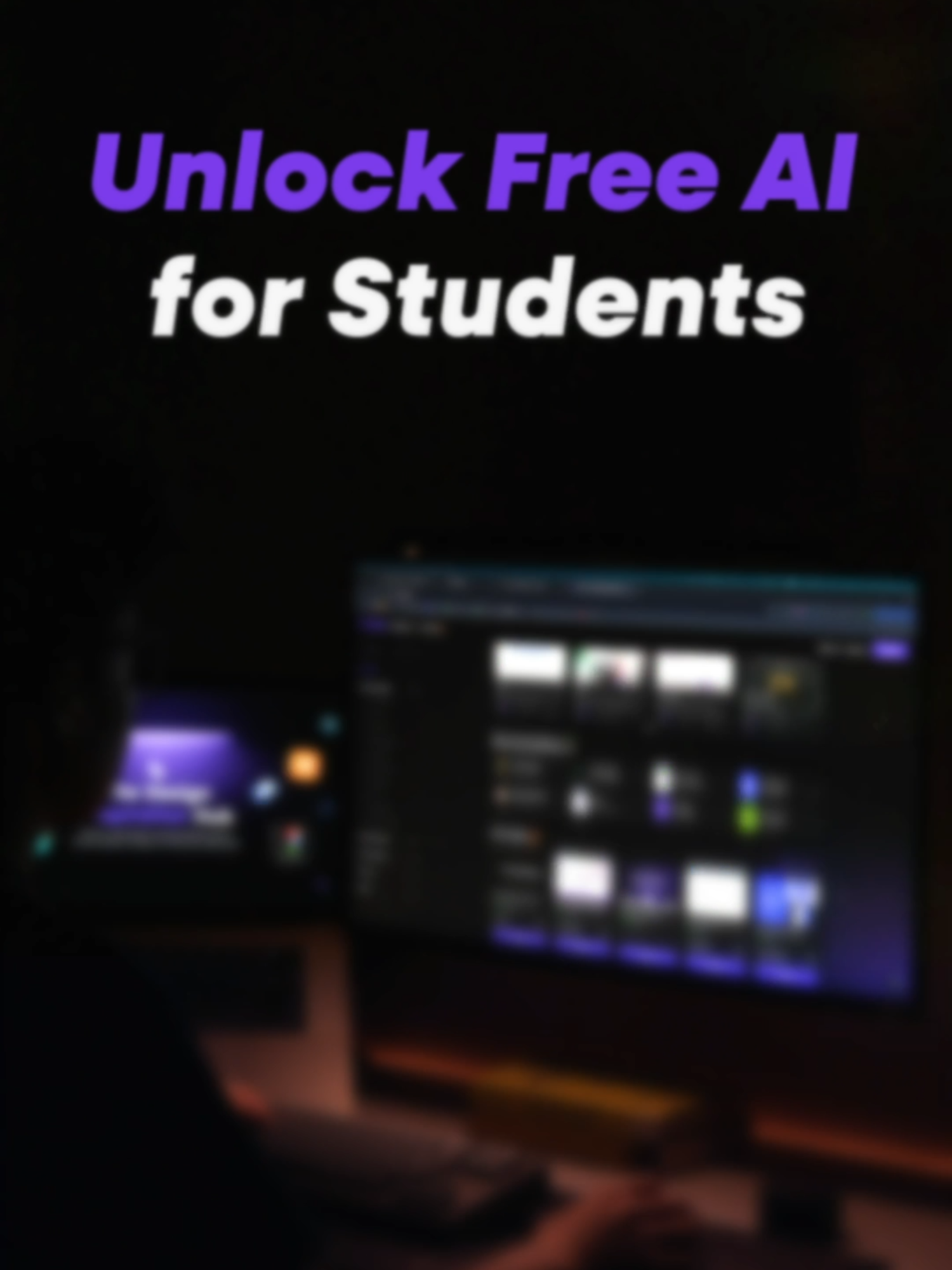 Unlock Free AI for Students 😍 Perplexity AI Pro → https://www.perplexity.ai/students⁩ Cursor Pro → https://cursor.com/students⁩ GitHub Copilot Pro → https://education.github.com/pack⁩ Notion AI → https://www.notion.com/product/notion-for-education⁩ . #dezigallery #uxuidesigner #design #inpsiration #ai