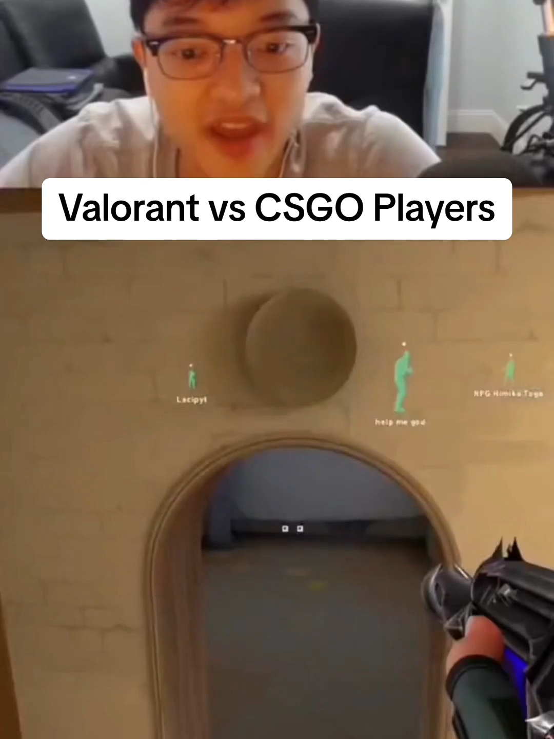 Valorant vs CS2 players! #counterstrike #cs2memes #cs2funny #cs2moments #cs2 #fyp