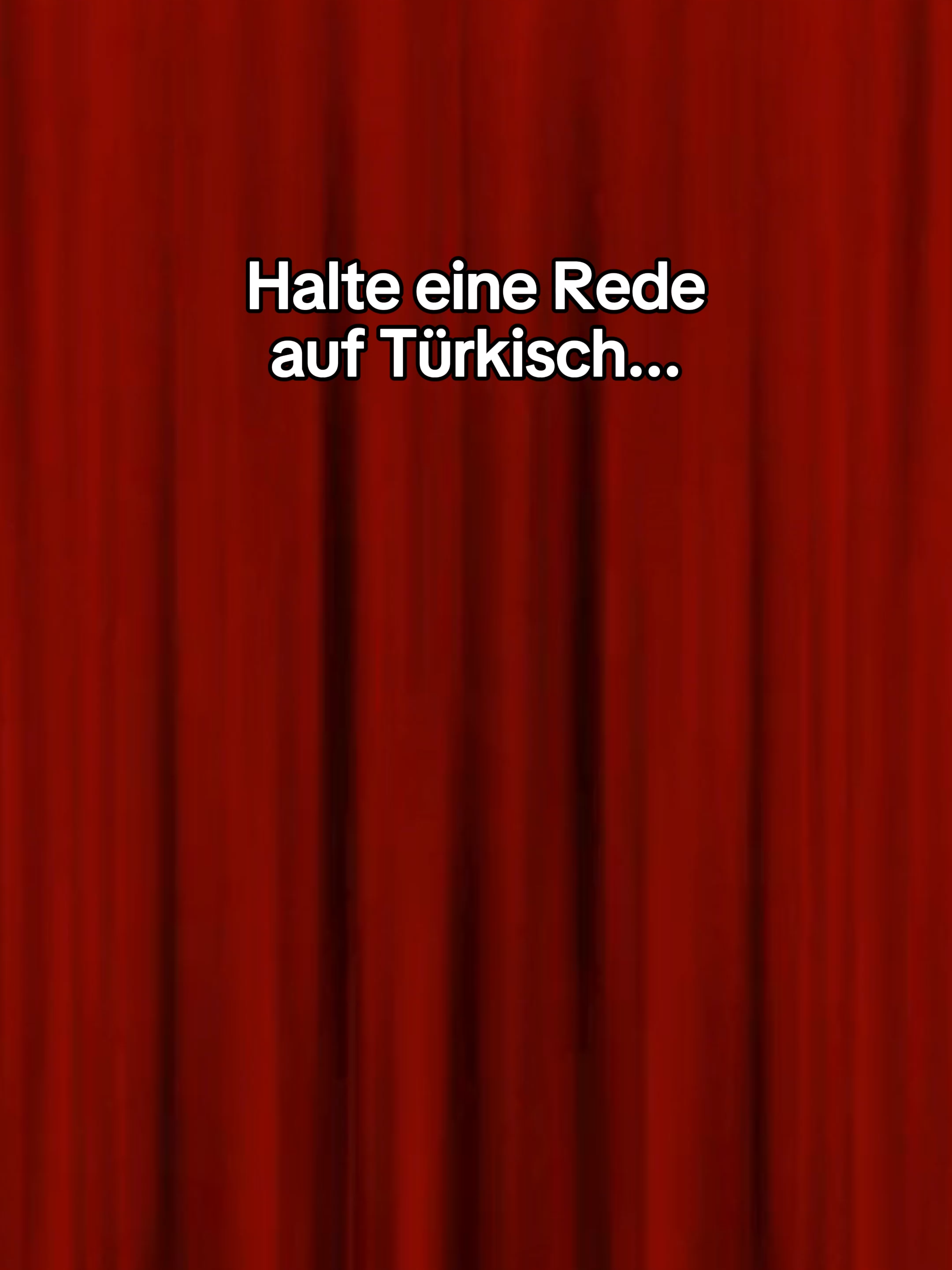 Halte eine Rede auf Türkisch🎤#Rede #türkei #lesechallenge #fyp