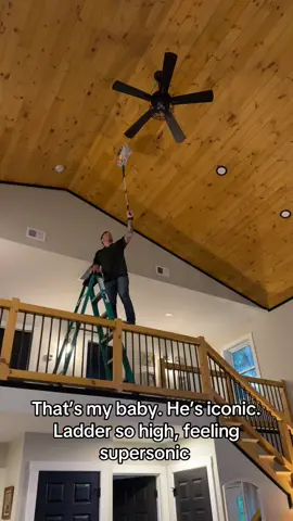 High ceiling problems. #justinbieber #gobaby #customhome #barndominium 
