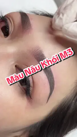 Màu khói M3 và mí Luxury cực kỳ nhanh bám #dungcuthammy #mucphunxam #hbtphunxam #xuhuong 