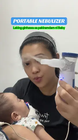 Portable Nebulizer na di maingay kahit saan puwede dalahin ang bilis dumating at napakamura lang dapat meron ka niyo lalo na kung may baby ka #MomsofTikTok #firsttimemom #babytiktok #portablenebulizer #nebulizer #meshnebulizer #fyp 