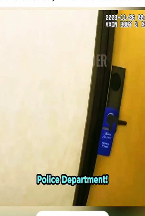 Girl Refuses To Get Out of The Shower, Police Pull Her Out - PART 1 #usa #fyp #cops 