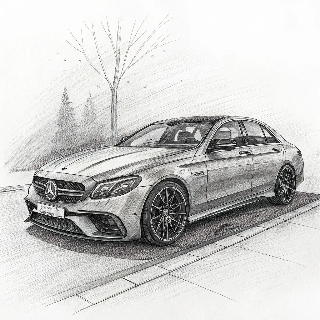 Some machines aren't just built — they're crafted, and this pencil sketch of the legendary Mercedes C63s AMG captures exactly that: power, grace, and obsession in pure black and white. Every line drawn here whispers performance. From its aggressive front grille to the muscular rear arches, the C63s AMG is more than a car — it’s an expression of speed and soul. The pencil work echoes German engineering with raw emotion, revealing how even on paper, this beast refuses to sit still. This sketch doesn’t just show the car… it feels like the car. You can sense the rumble of the twin-turbo V8, the roar as it hits 100 km/h in just 3.9 seconds, and the thrill that follows in every gearshift. The C63s isn’t just about going fast — it’s about going loud, looking sharp, and owning the road, even in graphite. The artist behind this piece didn’t just sketch a vehicle — they captured an attitude. This is what happens when art meets adrenaline. A car that’s already a visual masterpiece becomes a timeless piece of pencil poetry. 🔻 Which car would you want to see sketched next? Drop it in the comments! #Mercedes #C63sAMG #PencilSketch #CarArt #AMGPower #SketchToLife #AutoDesign #GermanEngineering #CarLovers 