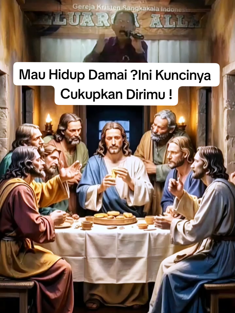 Mau Hidup Damai ?Ini Kuncinya Cukupkan Dirimu !#khotbahsemenit #Love #renunganjiwa #motivasi #fyp 