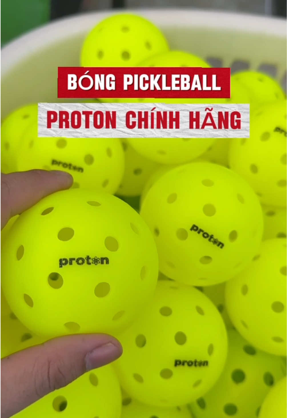 #CapCut 🌟 Bóng Pickleball PROTON – Siêu Chất Lượng, Giá Tốt!#proton#xuhuong #pickleball #bongpickleball #thethao 