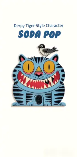 🎬 K-pop Demon Hunters – Derpy Tiger Style Character Dance #Sajaboys #SodaPop #derpy #demonhunters #데몬헌터스 #더피호랑이 