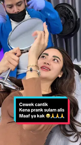 Cewek Cantik Kena Prank sulam alis, maaf ya kak 🙏🙏🙏  . @rosidisulamalisjakarta_ @rosidilasertattoremoval @brutalparfum @Rosidi Sulam Alis 2 @oneglowcosmetic  . #sulamalis  #sulamalisrosidi  #sulamalisrosidijakarta  #sulameyeliner  #sulambibir  #sulamrambut  #hapussulamalis  #hapustatto  #lasertattooremoval  #kursussulamalis  #kursussulambibir  #kursussulameyeliner  #kursushapussulamalis  #kursushapustatto