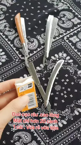 Dao cạo râu .cao lông  Mặt chỉ hơn 20 cành  1 cái . Vừa rẻ vừa tiện #daocaorau  #daocaorautienloi  @Mộng Hoa 79 @Mộng Hoa 79 @Mộng Hoa 79 