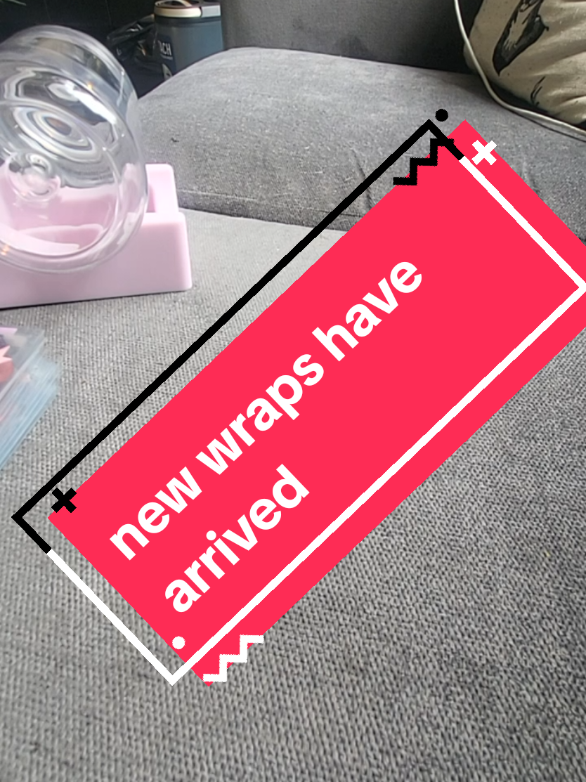 I am so excited my new wraps have arrived and I can have a play with them later. #cupmaking 