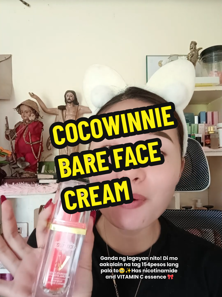 Replying to @sherlybautista5 Everyday po ginagamit sa morning po #facecream #whiteningcream #cocowinnie #concealer #foundation 