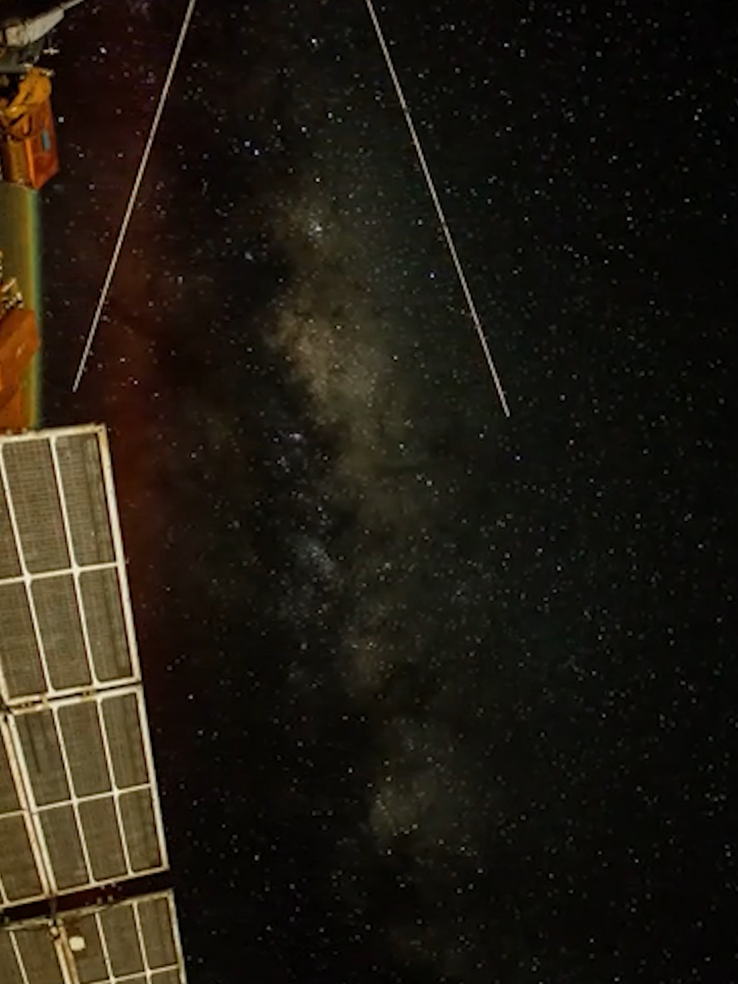 The Milky Way as seen from Space ✨ Astronauts on the International Space Station get one of the best views of the Milky Way, but capturing it on camera? That’s tricky.  Why? The primary reason is that cameras on the ISS are typically set for optimal Earth viewing, which means they are exposed for brighter objects like the Earth's surface and clouds, making fainter objects like stars and the Milky Way appear dim or even invisible.  It's perfectly possible for an astronaut to take a photo of the Milky Way when the ISS is in the Earth' shadow.  This is also why you rarely see images taken on the Moon's surface with stars in the background. #ESA #Space #ISS #Stars #MilkyWay