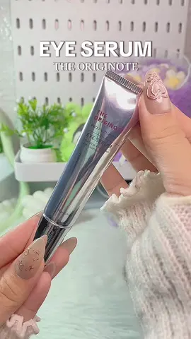 Dark circles no more🫣 #theoriginote #eyeserum #darkcircles #eyebags 