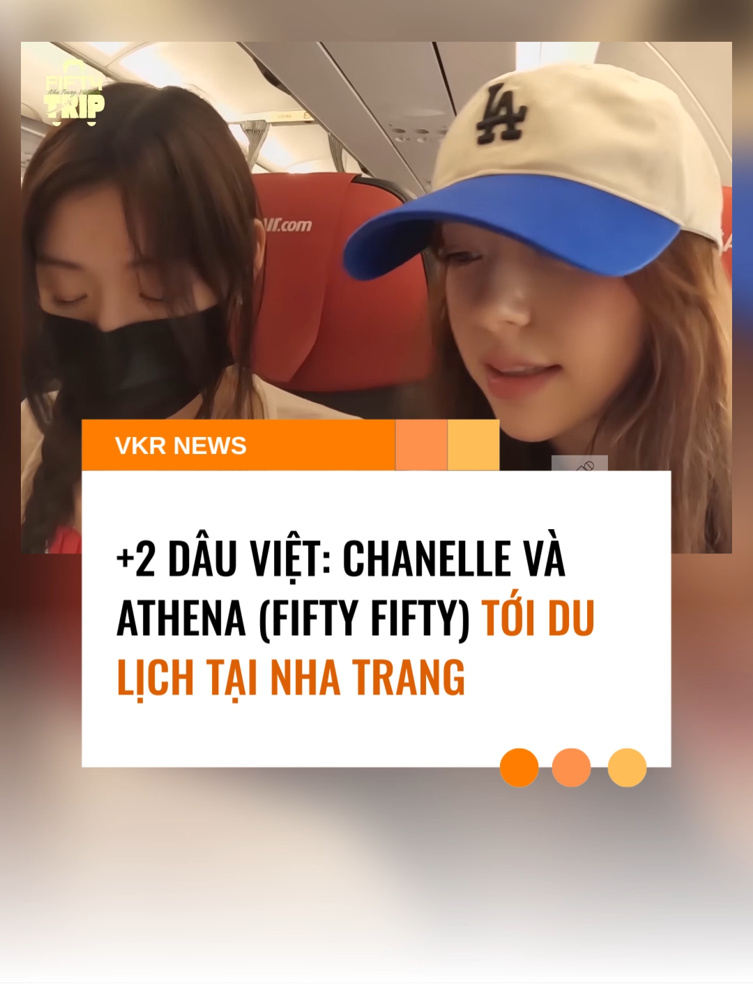 +2 Dâu Việt: Chanelle và Athena (FIFTY FIFTY) tới du lịch tại Nha Trang 🇻🇳 #vkrnews #athena #chanelle #fiftyfifty #dulichvietnam #nhatrang #kshow #kpop #echogr