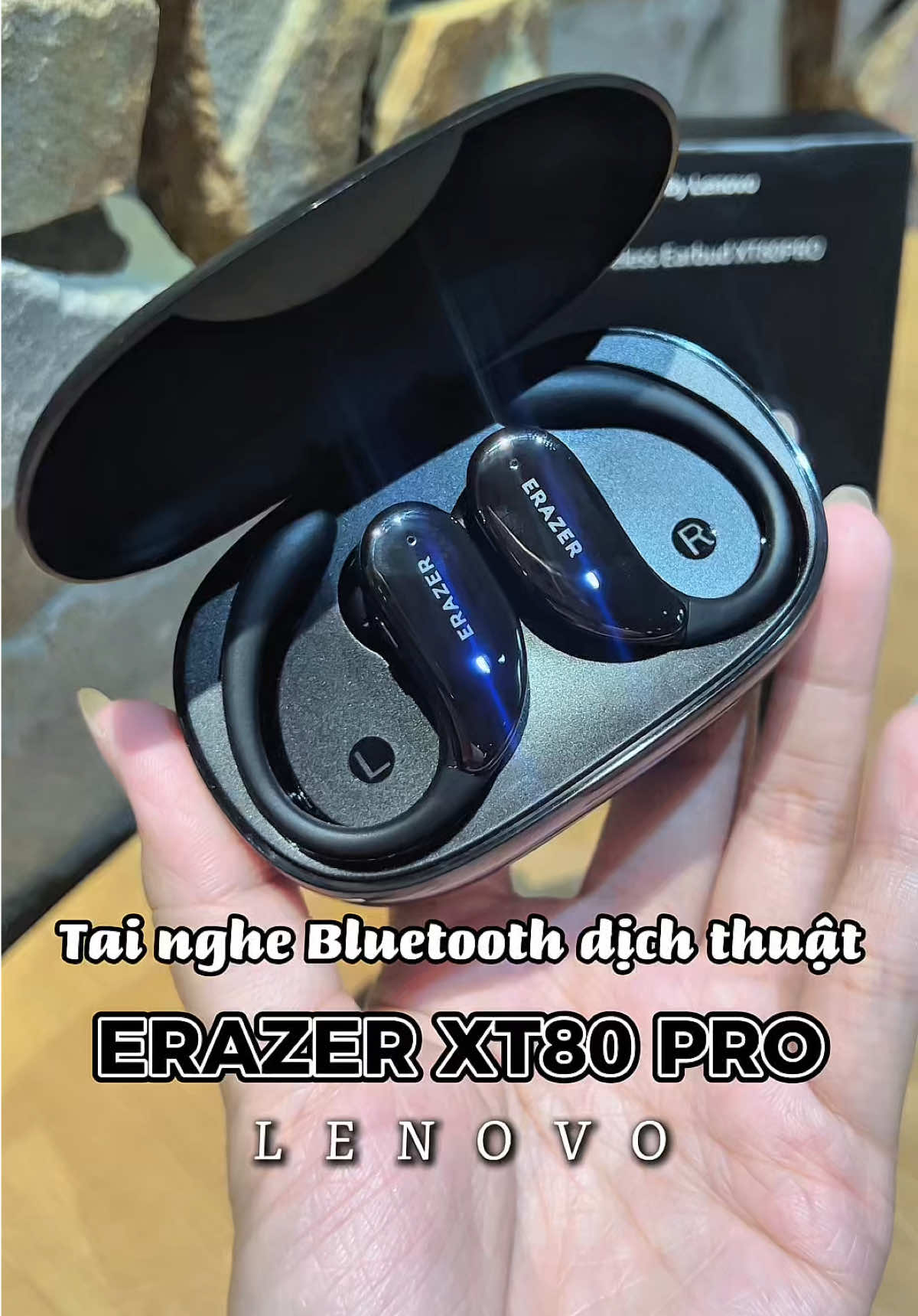 Tai nghe mà d.ịch thuật cỡ này thì tự dưng thấy mình hết dỡ ngoại ngữ ngang á mọi người 🤣🤣 #changugc #review #xh #tainghebluetooth #lenovo #phukiendienthoai #tainghe 