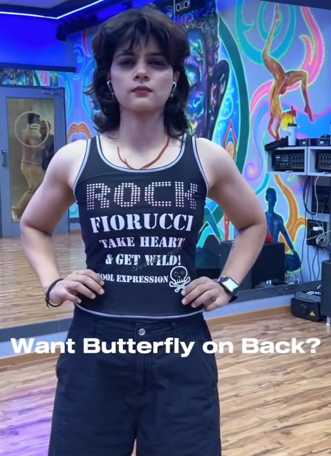 want butterfly on back? #gym #gymbody #gymgirl #fitnesstips #fyp 