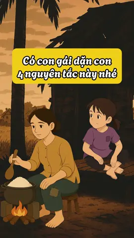 Có con gái dặn con 4 nguyên tắc này nhé  #sachoimora #nuoidaycon #loimeday #mevacon #mevacon  @Sách ơi mở ra 