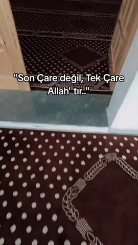 Allah'a dayan...☝️#tekçare  #allahuakbar #🕋allah☝️