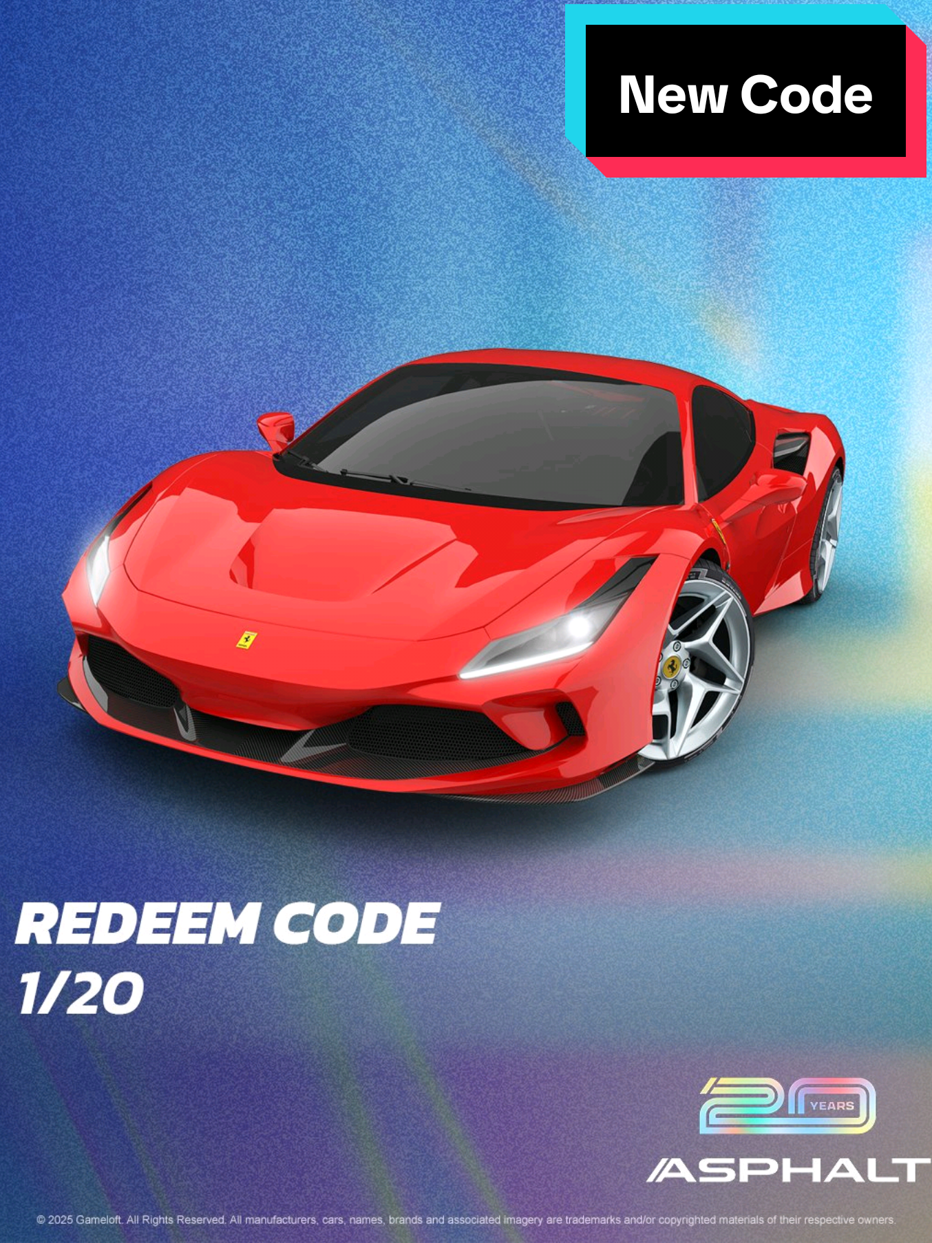 Asphalt Legend Redeem code  1/ kvx3tf7c 2/ b95gxmhc #Game #gameplay #asphalt  #asphaltlegends #asphalt9  #car #Supercar 