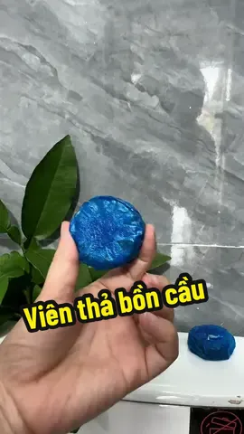 Viên thả bồn cầu màu xanh#vienthaboncau #vienthatoilet #boncau #nhavesinh #xuhuong 