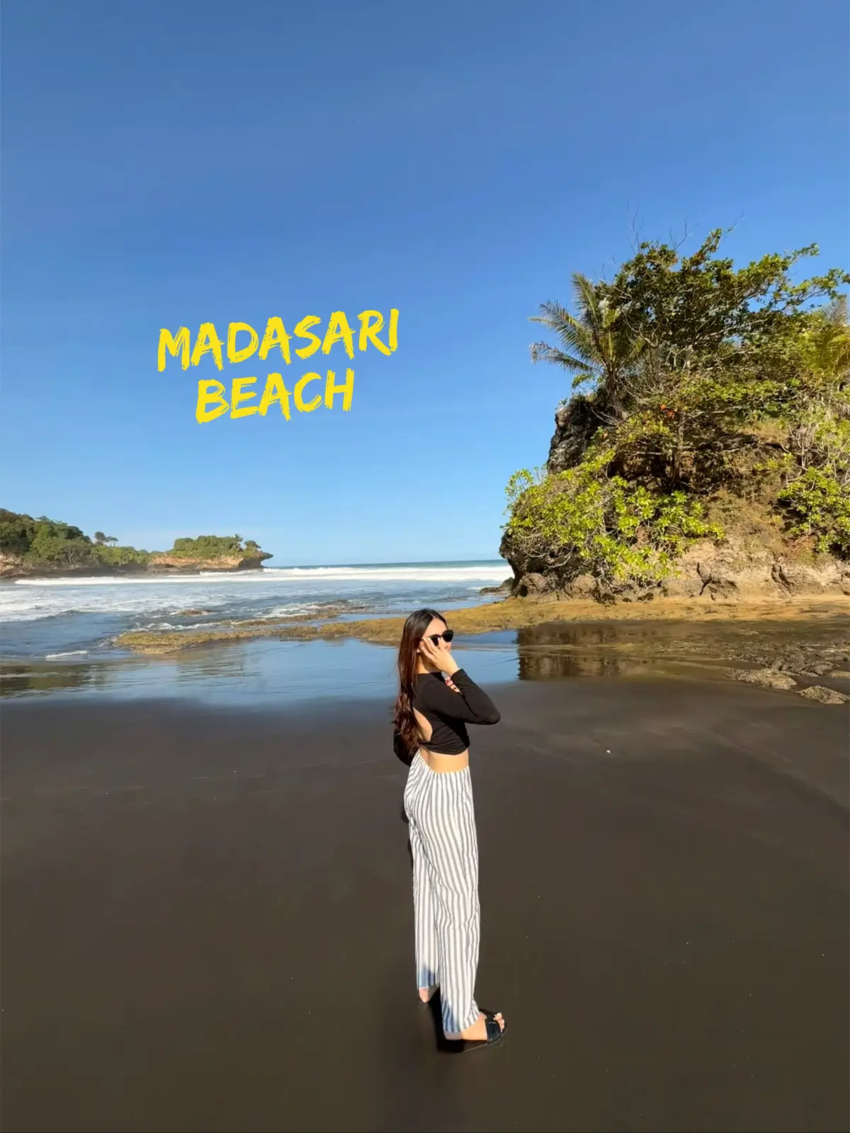 When the peace doesn't need permission 🍃☀️ #madasaribeach 