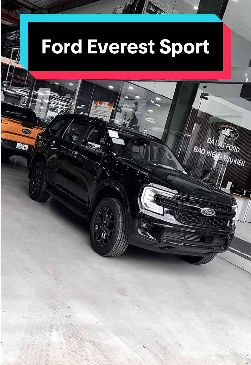 Ford Everest Sport 2025 màu đen sẵn giao ngay. #ford #oto #fordeverest #everestsport #fordeverestsport #lamdong #forddalat #dalatford #xehoi #fordeverest2025 #dalat 