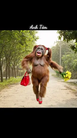 Anh Tôm đâu e tới đây #xuhuong  #monkey  #veo3  #videogiaitri  #xuhuong2023 
