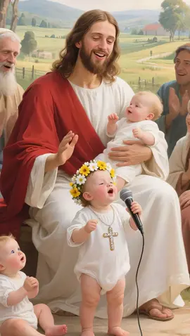 #jesus #jesuslovesyou #god #baby#babyvoice #cute #cutebaby #song