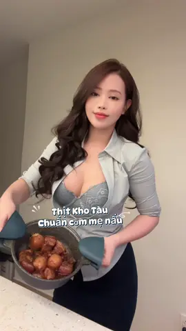 Tối nay ăn thịt kho tàu nha!! 🤩 #dephuongnau 