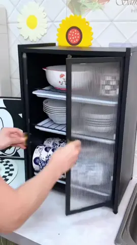 #Kitchen Shelves#Double door cupboard#Dish storage cabinet