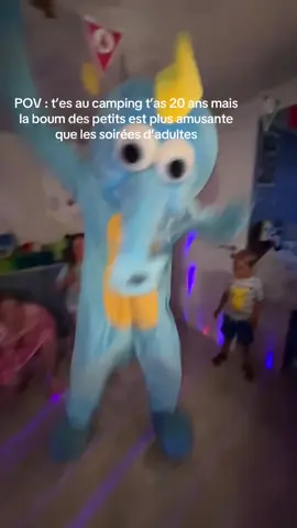 Grosse soirée avec Hippo notre mascotte préférée ❤️ @Camping La PlageL@Lee🪼🫧