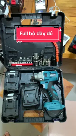Rẻ mà phải ngon. Full bộ2pin10 cell và kèm bộ Phụ Kiện  #xuhuong #viral #bulong #cokhichetao #maysietbulong #thinhhanh #khoanpingiare 