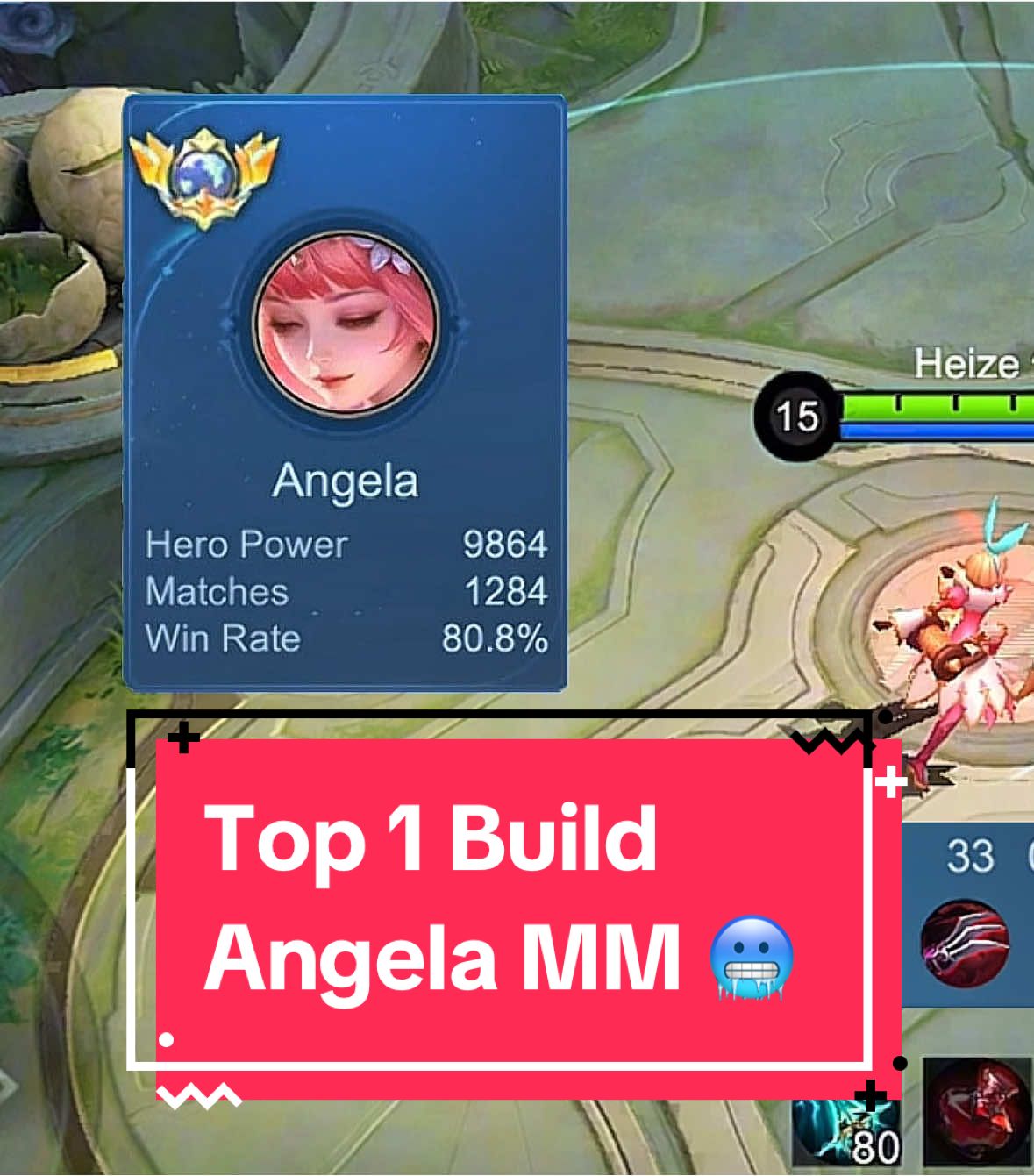 New Top 1 Global Angela 1 Sh0T Build Inspire!! 🙀🔥🔥 #MLBB #MLBBALLSTAR #MobileLegendsBangBang #MLBBDINOPLANET #mlbbcreatorbase #angelatiktok #mlbbbestbuild #mobilelegends #attackspeed #papipapipum #fyp #foryou #fypage #viral