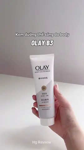 Dưỡng sáng da body không nên bỏ qua OLAY Body Cellscience nhen 💅✨ #hgreview #olaybodyscience #kemduongolay #olay #duongtrangolay 