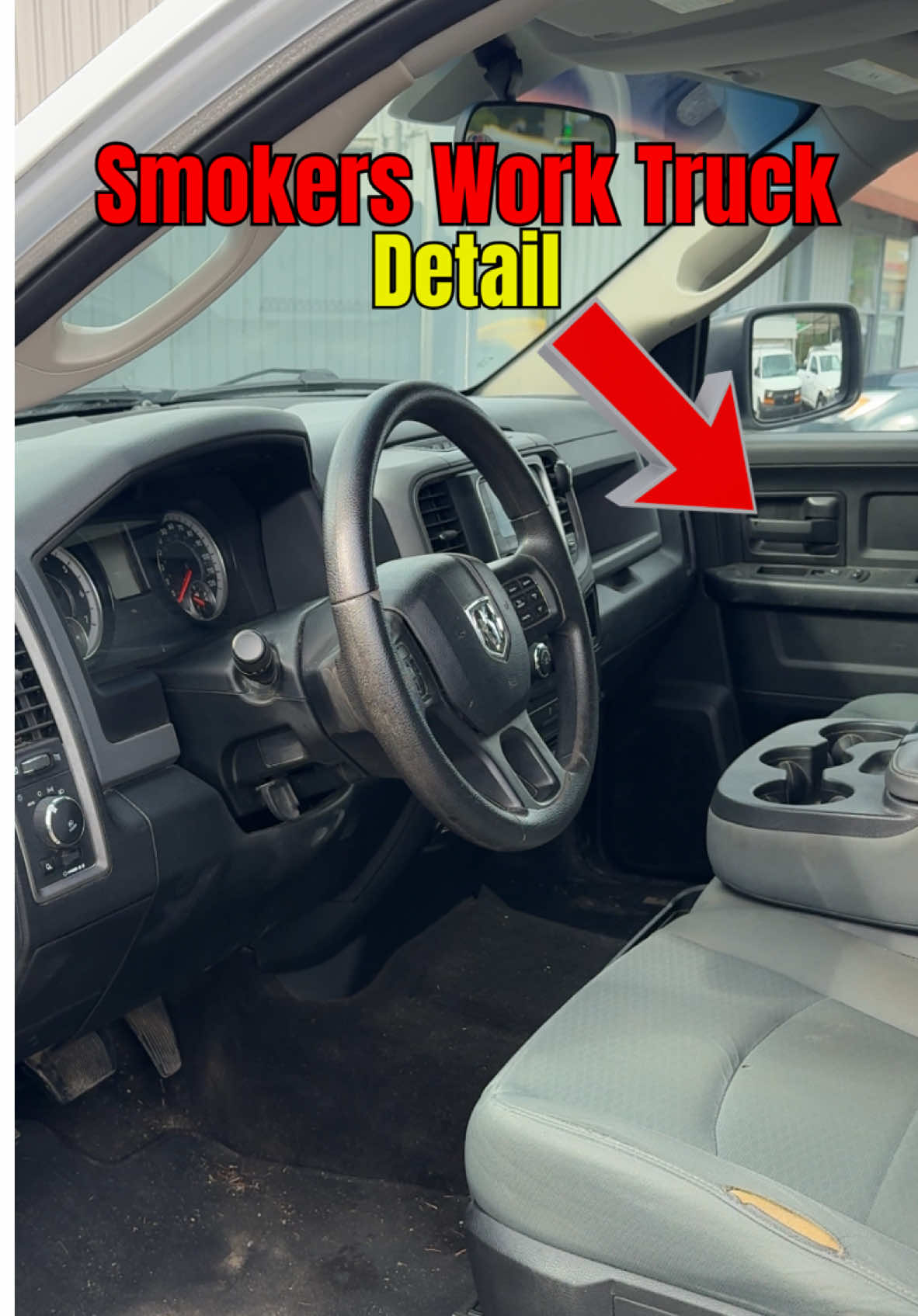 Deep cleaning a SMOKERS work truck #sleekautodetail #cardetail #autodetailer #foam #powerwashing #steamcleaning #carwash #cleaning #cleaningvideos #carporn #satisfyingvideos #satisfying #satisfyingasmr #cleaningasmr #asmrsounds #asmr #transformation #fyp #fypシ