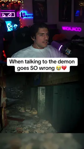 Why is the demon so freaky 😭🥀 #horror #scary 