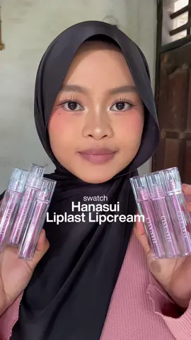 racun lipcream 20ribuan ni dari hanasui 🕺 komen dong suka shade apa?  #lipcream #hanasui #darklips 