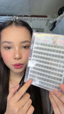 From ₱160 to ₱59 #eye #eyes #lashes #eyelas #eyelashes #eyelashextensions #gluefreeeyelashes 