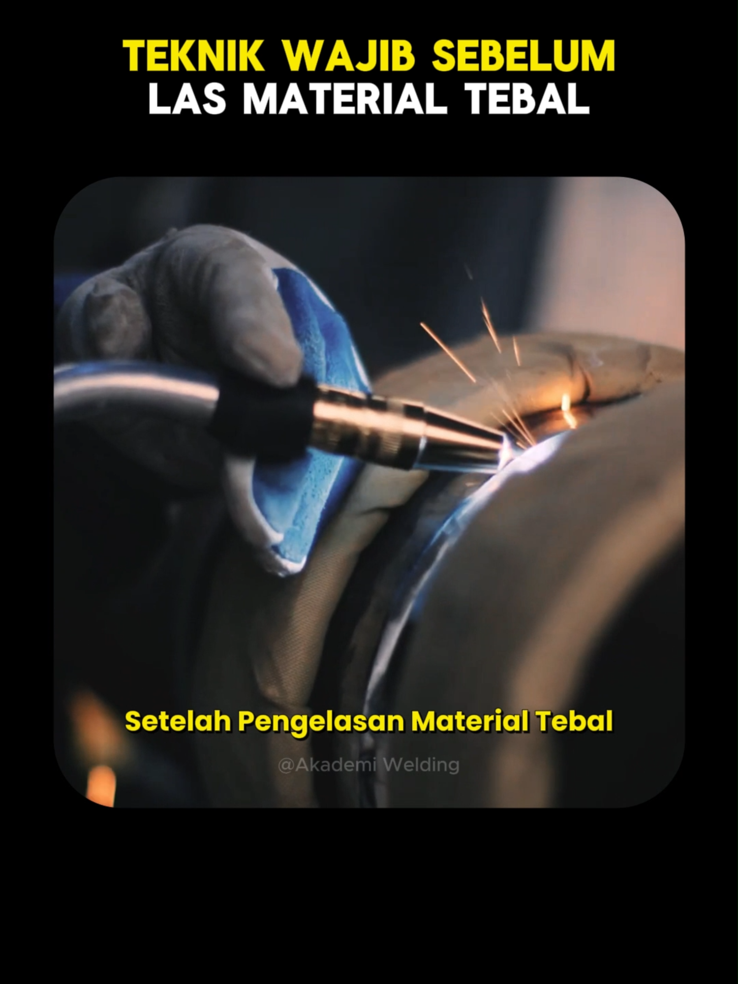 Jangan Ngelas Material Tebal Sebelum Tahu Hal Ini! 📙 Dapatkan Panduan Pengelasan (Klik Link di Bio) ➡ https://lynk.id/akademiwelding #akademiwelding #stickwelding #pipewelding #pipewelder #preheat #welding #welderindonesia🇮🇩 #tukanglasindonesia #migwelder #migwelding #tigwelding #tigwelder