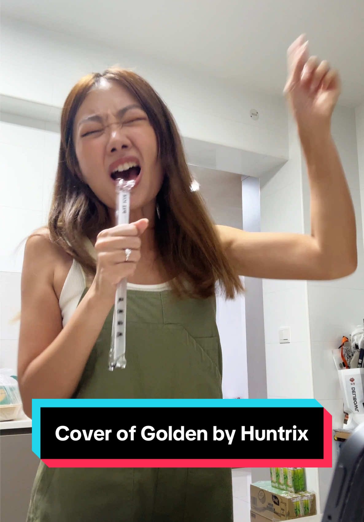 Urgh I love this song so much, I’ve been singing this on a daily basis although it might not sound like it   #singing #goldencover #kpopdemonhunters #golden 