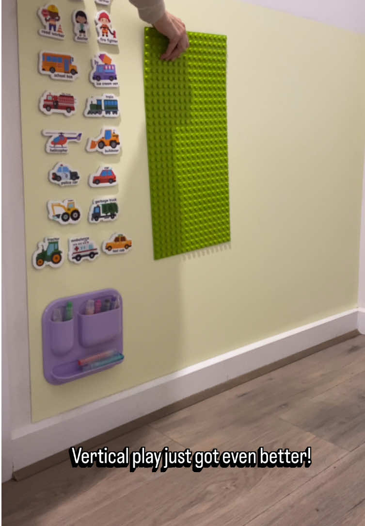 The perfect addition to our new yellow magnetic decal! A magnetic duplo base! Available to pre order now in both Duplo and Lego sizes 😍