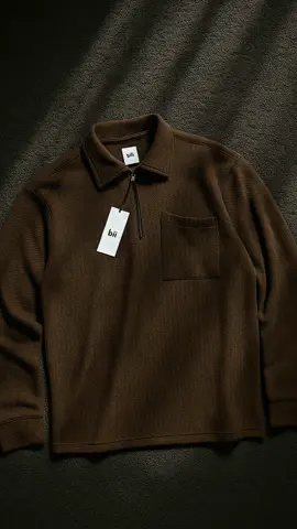 Kaos Polo Knit Pocket Lengan Panjang 🥶 #kaos #premium #tiktokshop 