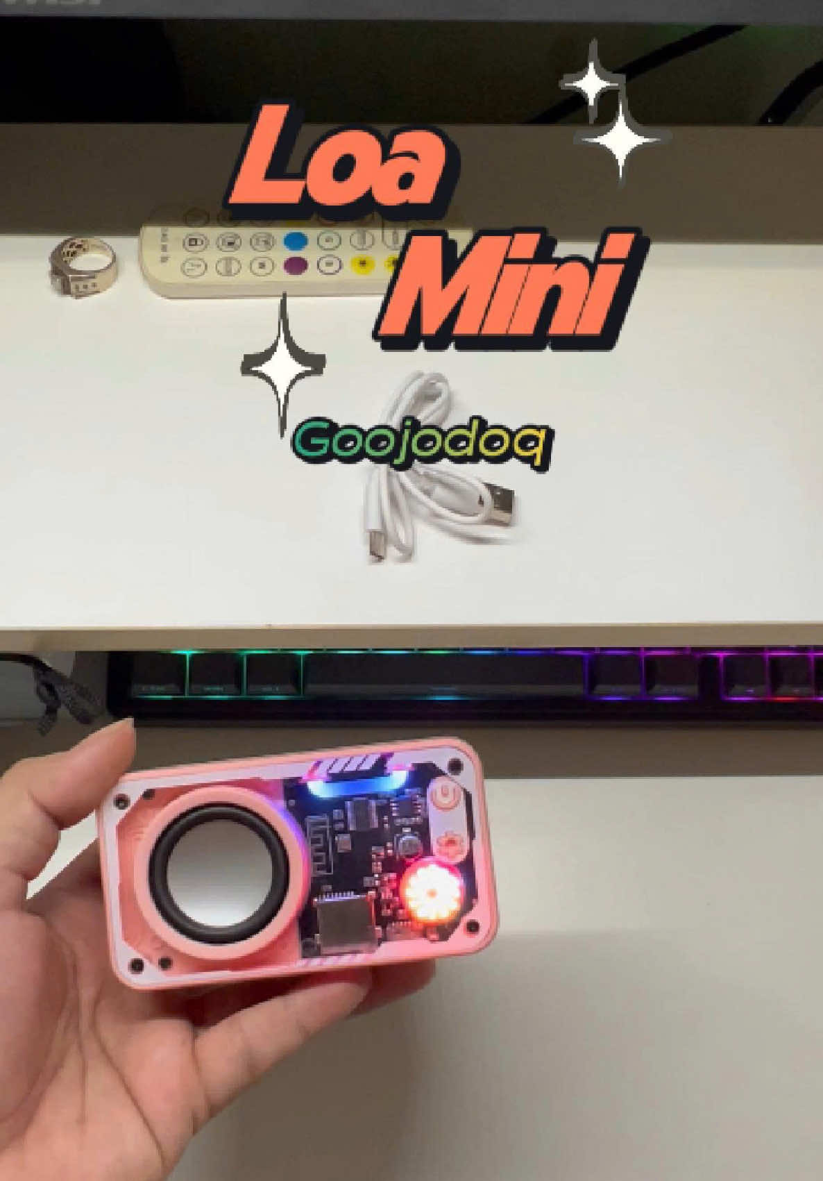 “Loa dùng để giải trí nhẹ hoặc đi camping nghe đều rất ổn, giá học sinh, sinh viên”#xuhuong #foryou #reviewchanthat #dodungcongnghe #genZ #loamini #toilamreview #congnghe 